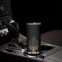Hanukkah Human Rights Skinny Tumbler Big Fan Of  Democracy Immigrants And Refugees - Wonder Print Shop