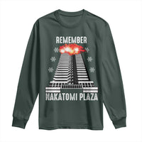 Remember Nakatomi Plaza Long Sleeve Shirt Christmas Party 1988 Movie