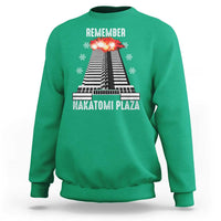 Remember Nakatomi Plaza Sweatshirt Christmas Party 1988 Movie - Wonder Print Shop