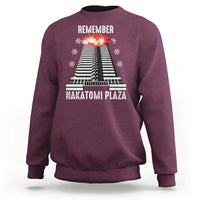 Remember Nakatomi Plaza Sweatshirt Christmas Party 1988 Movie - Wonder Print Shop