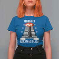 Remember Nakatomi Plaza T Shirt For Women Christmas Party 1988 Movie - Wonder Print Shop