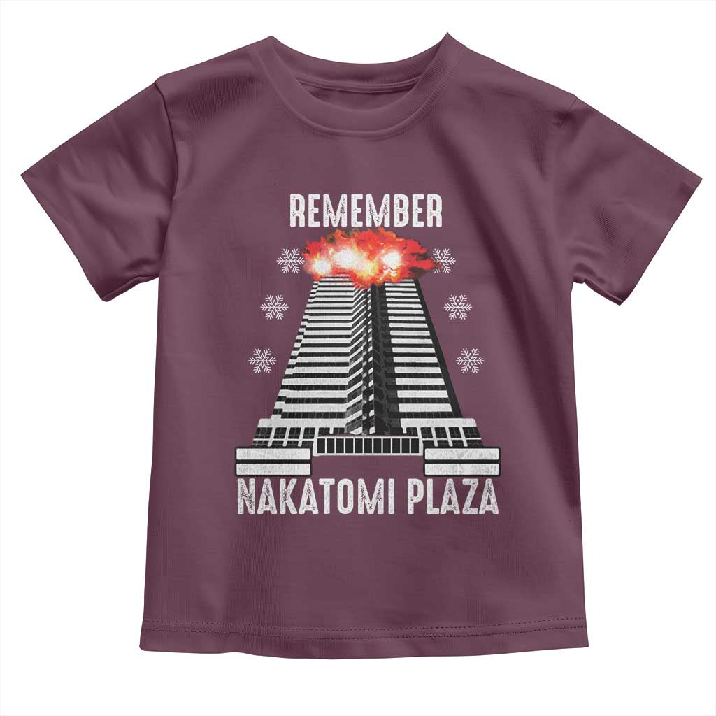 Remember Nakatomi Plaza Toddler T Shirt Christmas Party 1988 Movie