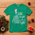 Funny Christmas Nurse T Shirt Shine Bright Like A Call Light Led Lights - Wonder Print Shop