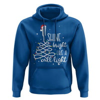Funny Christmas Nurse Hoodie Shine Bright Like A Call Light Led Lights