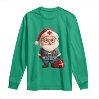 Funny Christmas Santa Doctor Medical Long Sleeve Shirt