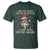 Funny Christmas Santa Doctor Medical T Shirt I See You When You're Sleeping I Know When You're Awake - Wonder Print Shop