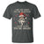 Funny Christmas Santa Doctor Medical T Shirt I See You When You're Sleeping I Know When You're Awake - Wonder Print Shop