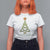 Irish Gaelic Christmas Nollaig Shona T Shirt For Women Celtic Knot Christmas Tree - Wonder Print Shop