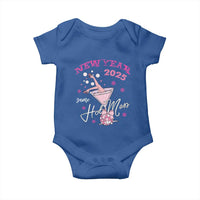 Funny New Year 2025 Same Hot Mess Baby Onesie New Year's Eve Party Coquette Champagne Glass