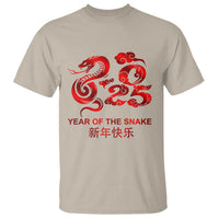 Year Of The Snake Lunar Chinese New Year 2025 T Shirt