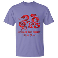 Year Of The Snake Lunar Chinese New Year 2025 T Shirt