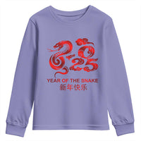 Year Of The Snake Lunar Chinese New Year 2025 Youth Sweatshirt