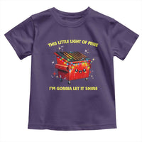 Funny Lil Fire Dumpster Toddler T Shirt This Little Light Of Mine I'm Gonna Let It Shine