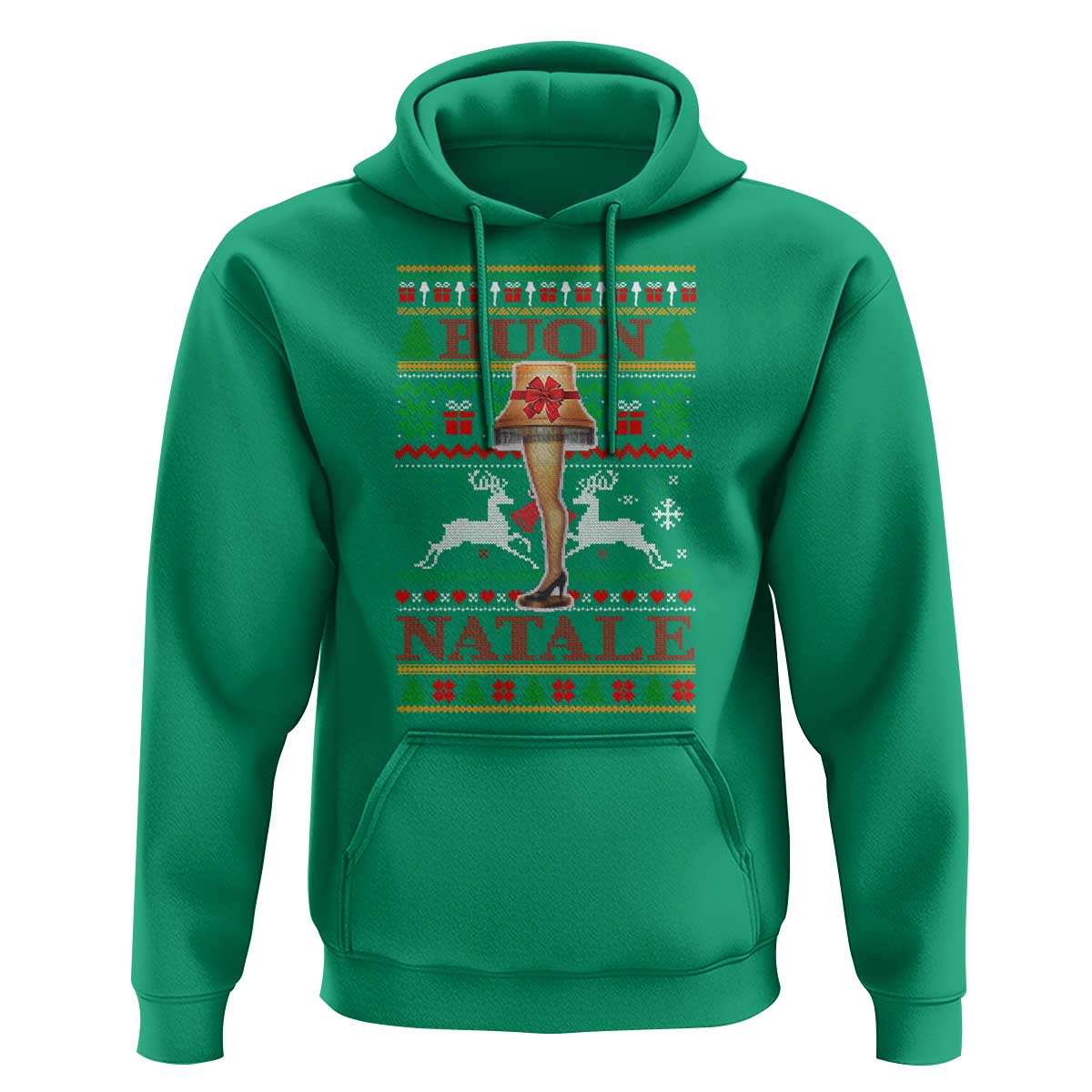 Funny Christmas Movie Hoodie Buon Natale Lamp Italian Christmas