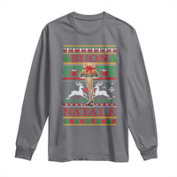 Funny Christmas Movie Long Sleeve Shirt Buon Natale Lamp Italian Christmas