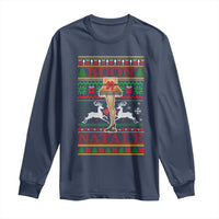 Funny Christmas Movie Long Sleeve Shirt Buon Natale Lamp Italian Christmas