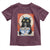 Funny Hanukkah Black Cat Eating Noodle Toddler T Shirt
