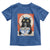 Funny Hanukkah Black Cat Eating Noodle Toddler T Shirt