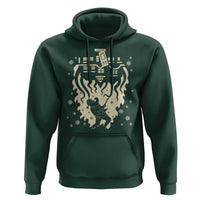 Funny Stranger Christmas Hoodie Heavy Metal Santa Upside Down - Wonder Print Shop