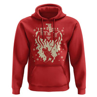 Funny Stranger Christmas Hoodie Heavy Metal Santa Upside Down - Wonder Print Shop