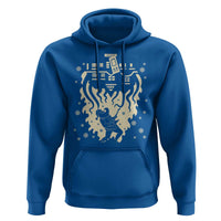 Funny Stranger Christmas Hoodie Heavy Metal Santa Upside Down - Wonder Print Shop