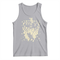 Funny Stranger Christmas Tank Top Heavy Metal Santa Upside Down - Wonder Print Shop