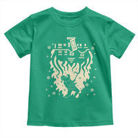 Funny Stranger Christmas Toddler T Shirt Heavy Metal Santa Upside Down - Wonder Print Shop