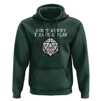 Funny RPG Gamer Dont Worry I Have A Plan Hoodie D20 Tabletop - Wonder Print Shop