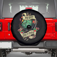 Funny Christmas Tabletop RPG Spare Tire Cover Merry Critmas D20 RPG Gamer Gaming - Wonder Print Shop