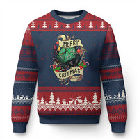 Funny Xmas Tabletop RPG Ugly Christmas Sweater Merry Critmas D20 RPG Gamer Gaming - Wonder Print Shop