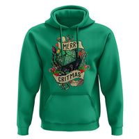 Funny Christmas Tabletop RPG Hoodie Merry Critmas D20 RPG Gamer Gaming - Wonder Print Shop