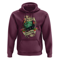 Funny Christmas Tabletop RPG Hoodie Merry Critmas D20 RPG Gamer Gaming - Wonder Print Shop