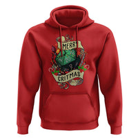 Funny Christmas Tabletop RPG Hoodie Merry Critmas D20 RPG Gamer Gaming - Wonder Print Shop