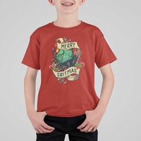 Funny Christmas Tabletop RPG T Shirt For Kid Merry Critmas D20 RPG Gamer Gaming - Wonder Print Shop