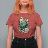 Funny Christmas Tabletop RPG T Shirt For Women Merry Critmas D20 RPG Gamer Gaming - Wonder Print Shop