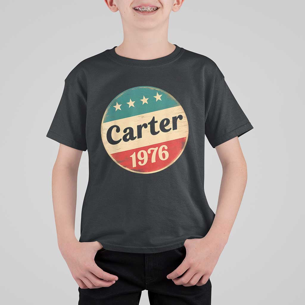 Jimmy Carter Supporter T Shirt For Kid 39th President U.S Presidential Election 1976