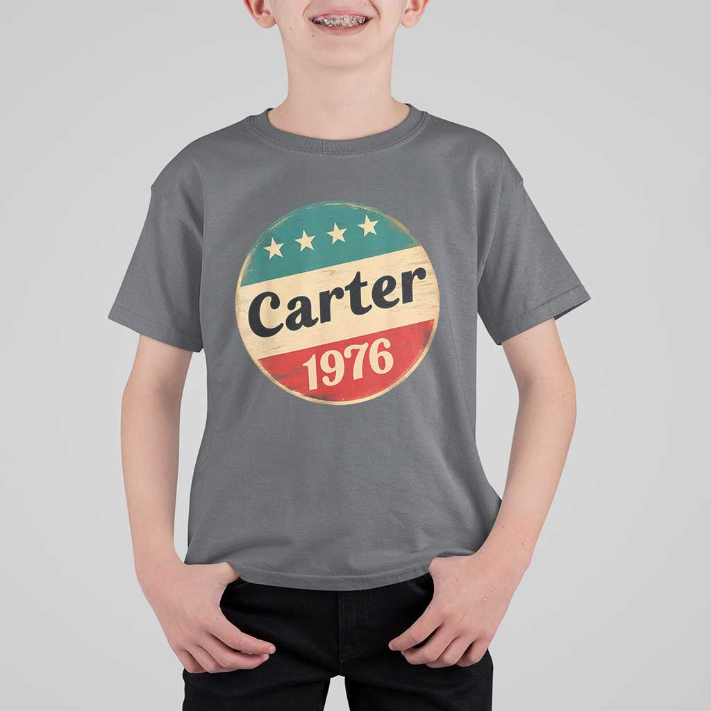 Jimmy Carter Supporter T Shirt For Kid 39th President U.S Presidential Election 1976