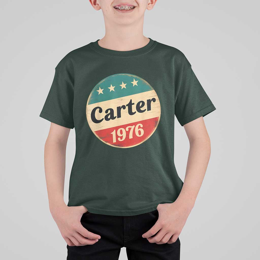 Jimmy Carter Supporter T Shirt For Kid 39th President U.S Presidential Election 1976