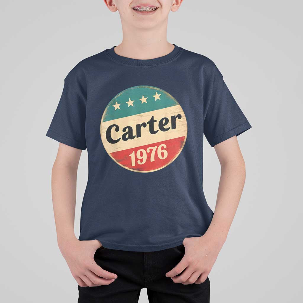 Jimmy Carter Supporter T Shirt For Kid 39th President U.S Presidential Election 1976