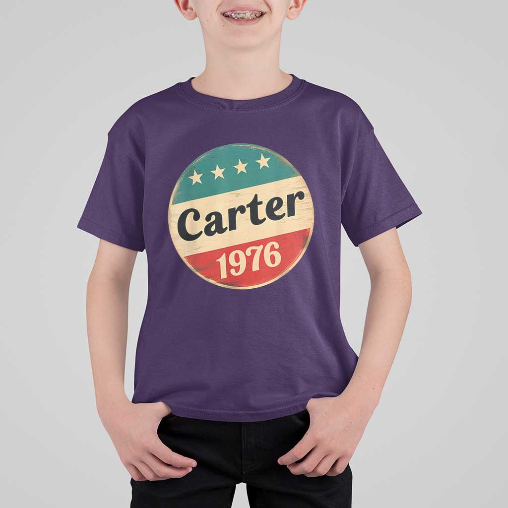 Jimmy Carter Supporter T Shirt For Kid 39th President U.S Presidential Election 1976
