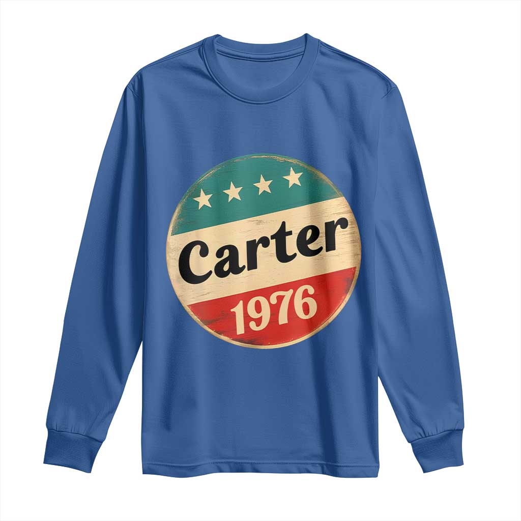 Jimmy Carter Supporter Long Sleeve Shirt 39th President U.S Presidential Election 1976