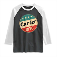 Jimmy Carter Supporter Raglan Shirt 39th President U.S Presidential Election 1976