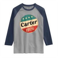 Jimmy Carter Supporter Raglan Shirt 39th President U.S Presidential Election 1976