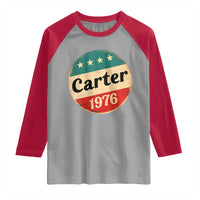 Jimmy Carter Supporter Raglan Shirt 39th President U.S Presidential Election 1976