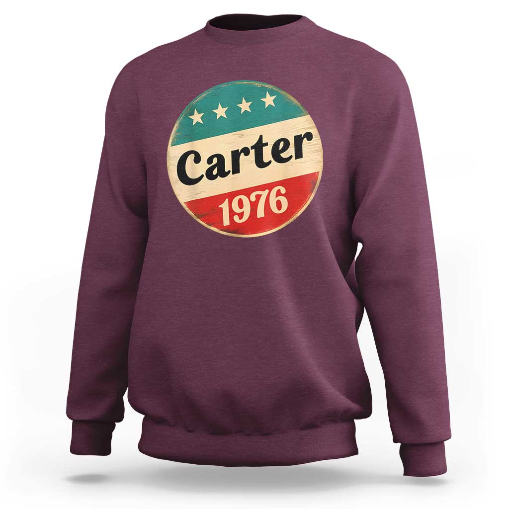 Jimmy Carter Supporter Sweatshirt 39th President U.S Presidential Election 1976