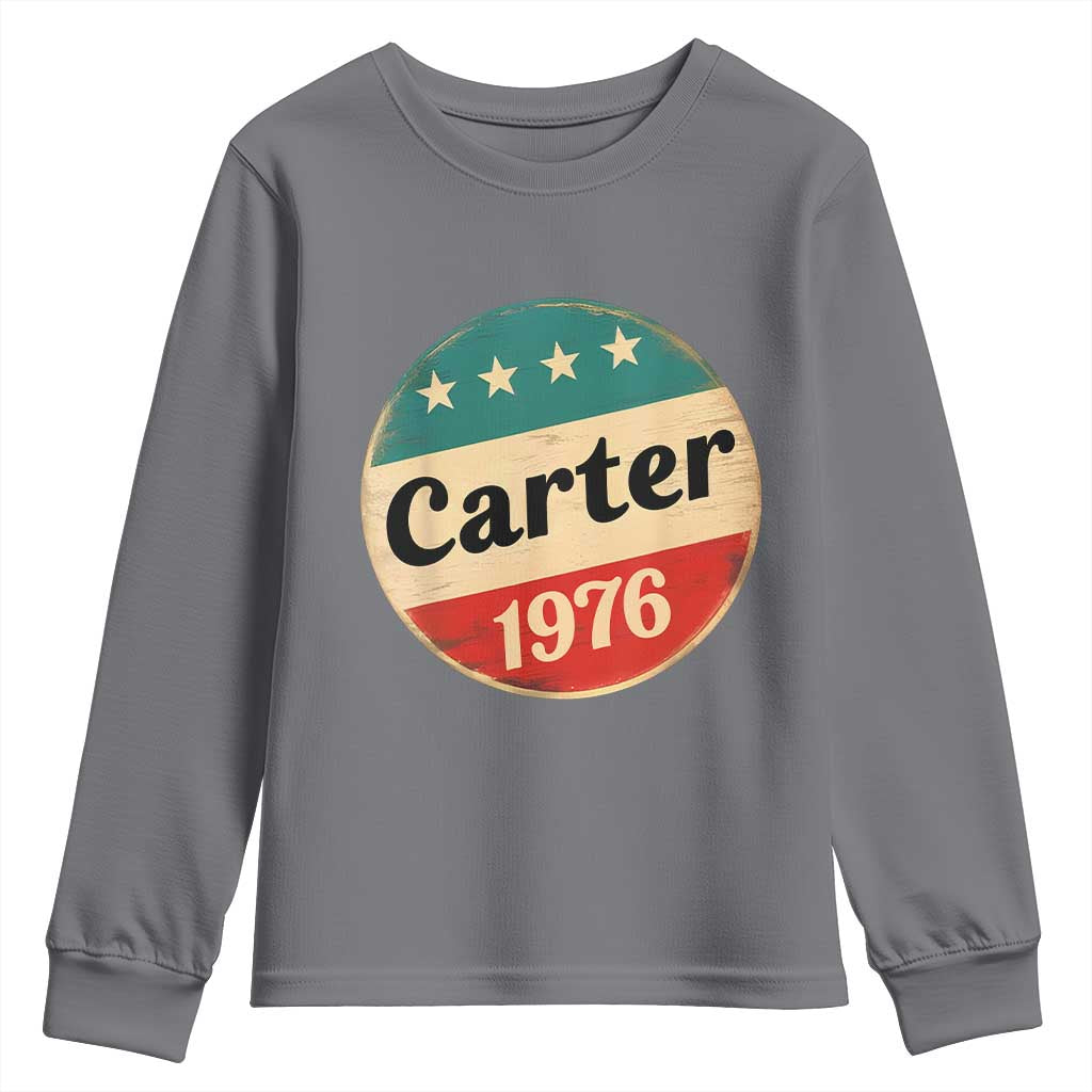 Jimmy Carter Supporter Youth Sweatshirt 39th President U.S Presidential Election 1976
