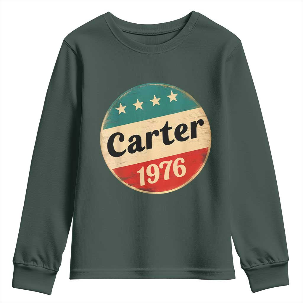 Jimmy Carter Supporter Youth Sweatshirt 39th President U.S Presidential Election 1976