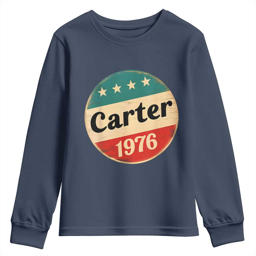 Jimmy Carter Supporter Youth Sweatshirt 39th President U.S Presidential Election 1976