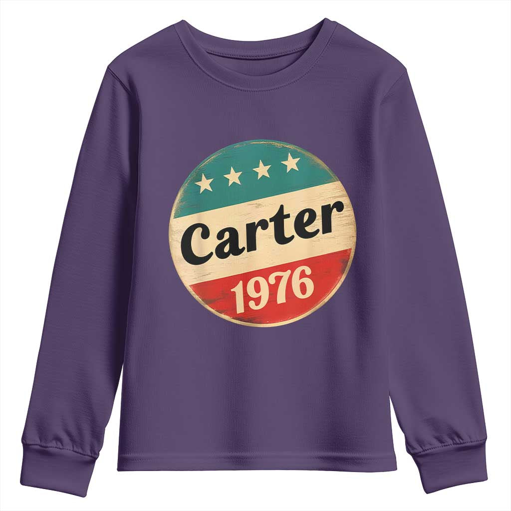 Jimmy Carter Supporter Youth Sweatshirt 39th President U.S Presidential Election 1976