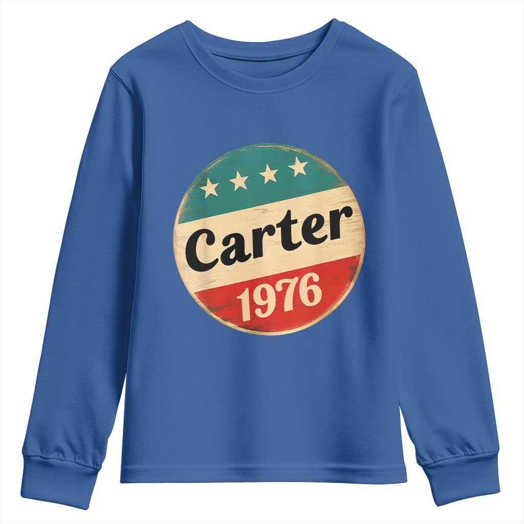 Jimmy Carter Supporter Youth Sweatshirt 39th President U.S Presidential Election 1976